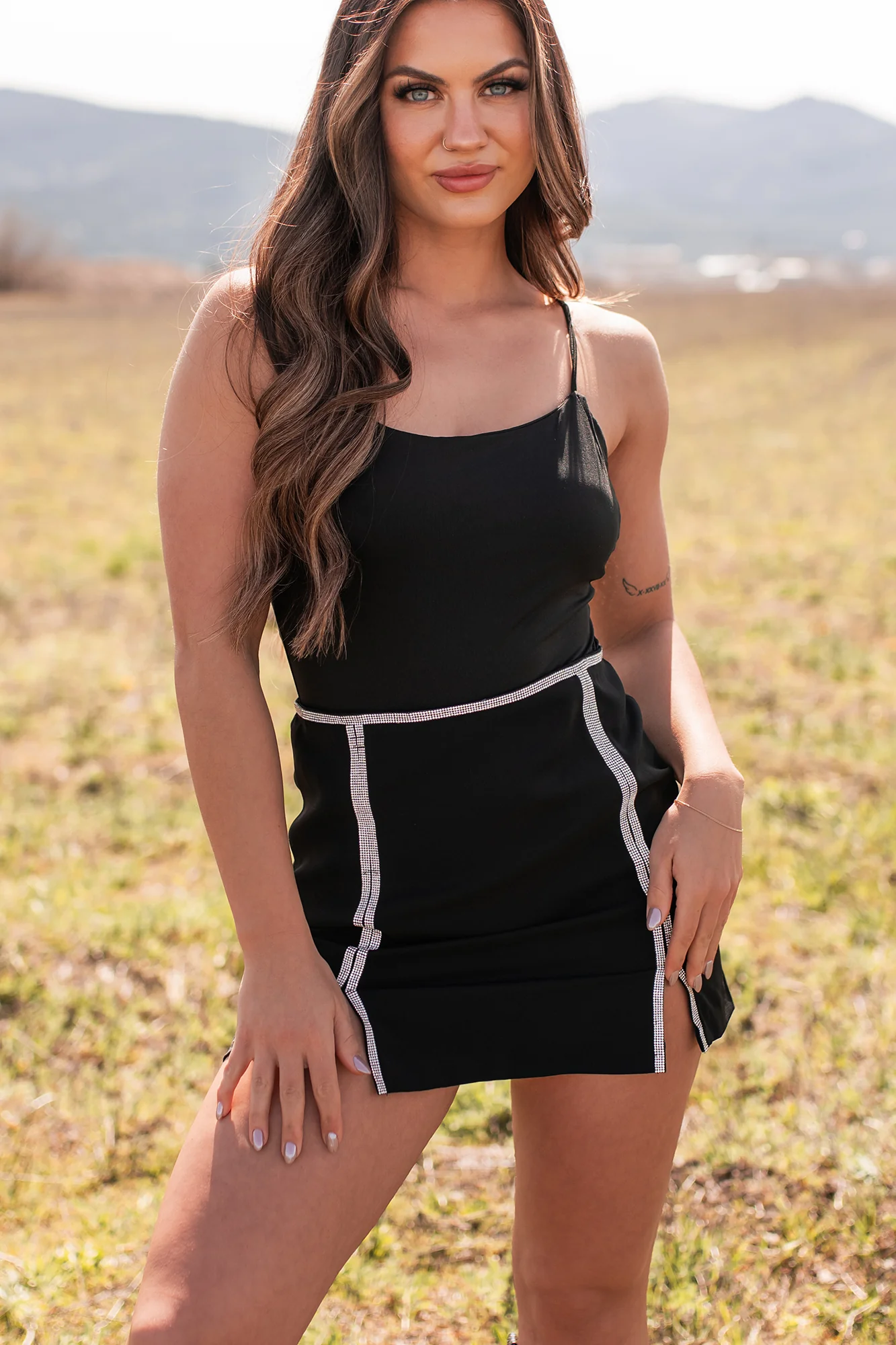 Cool Instincts Strappy Bramisuit (Black) - Image 6