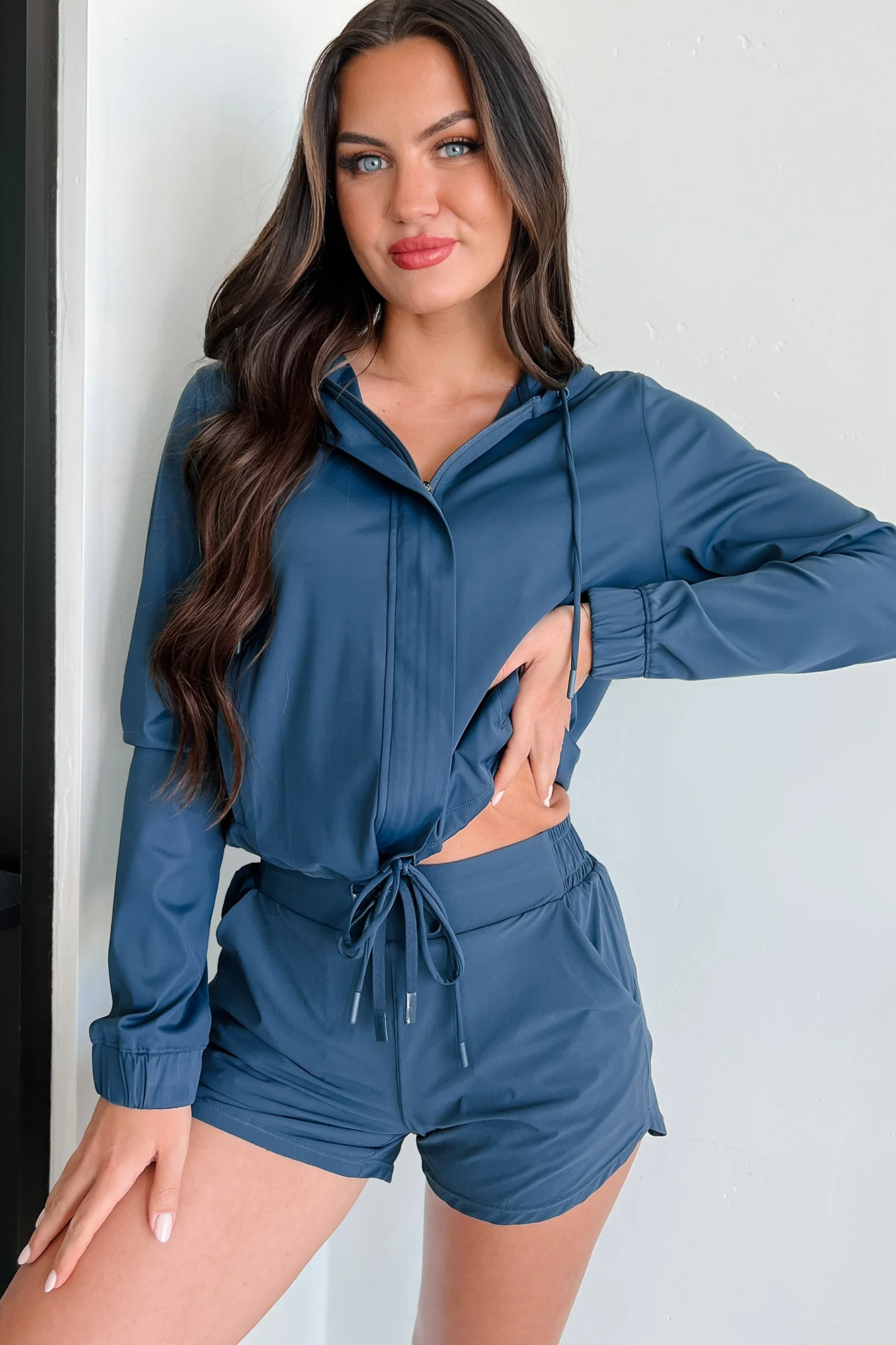 Go The Extra Mile Mono B Flexflow Running Jacket (Midnight Navy) - Image 5