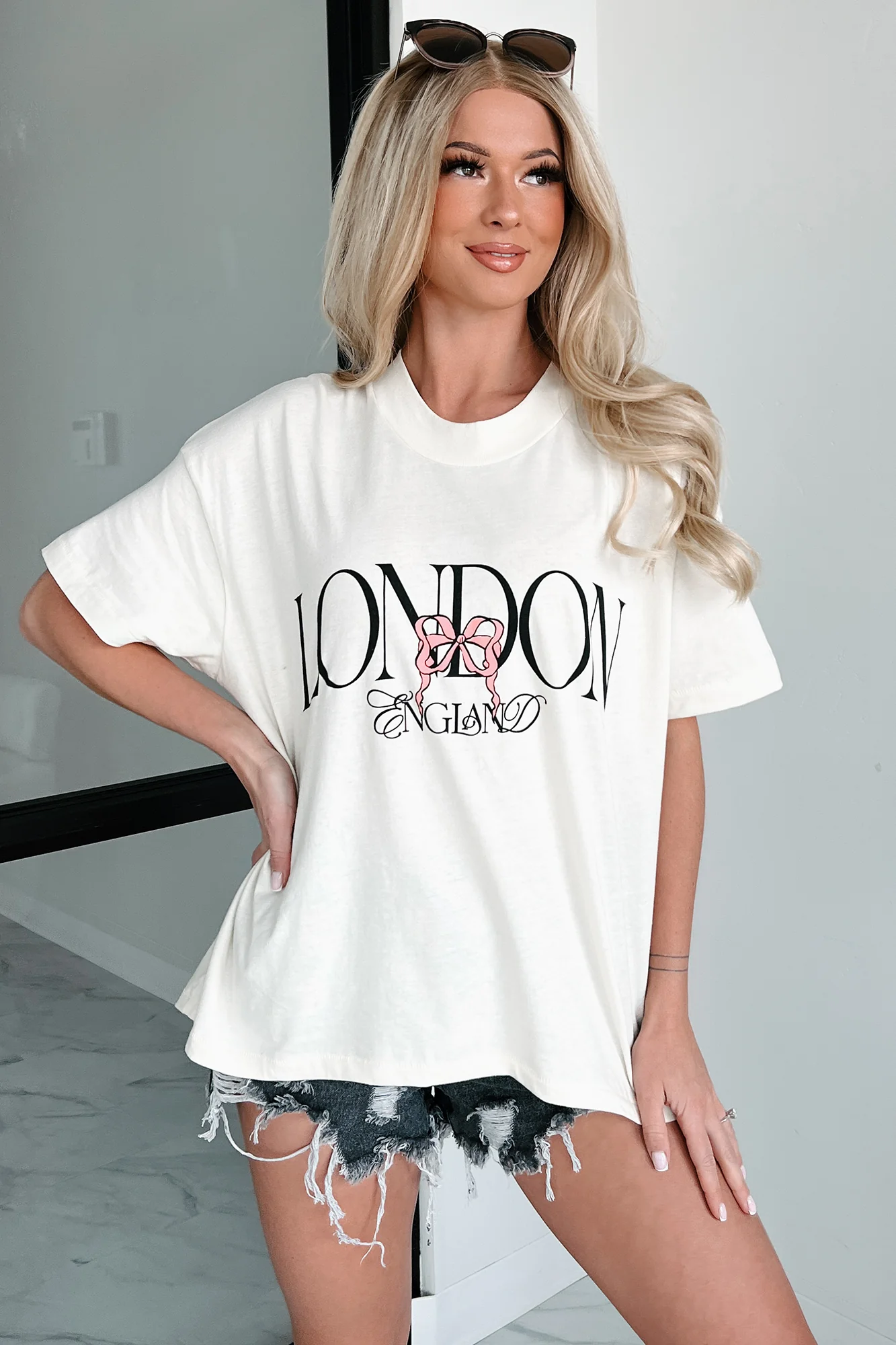 London Local Double-Sided Graphic T-Shirt (Ivory) - Image 6