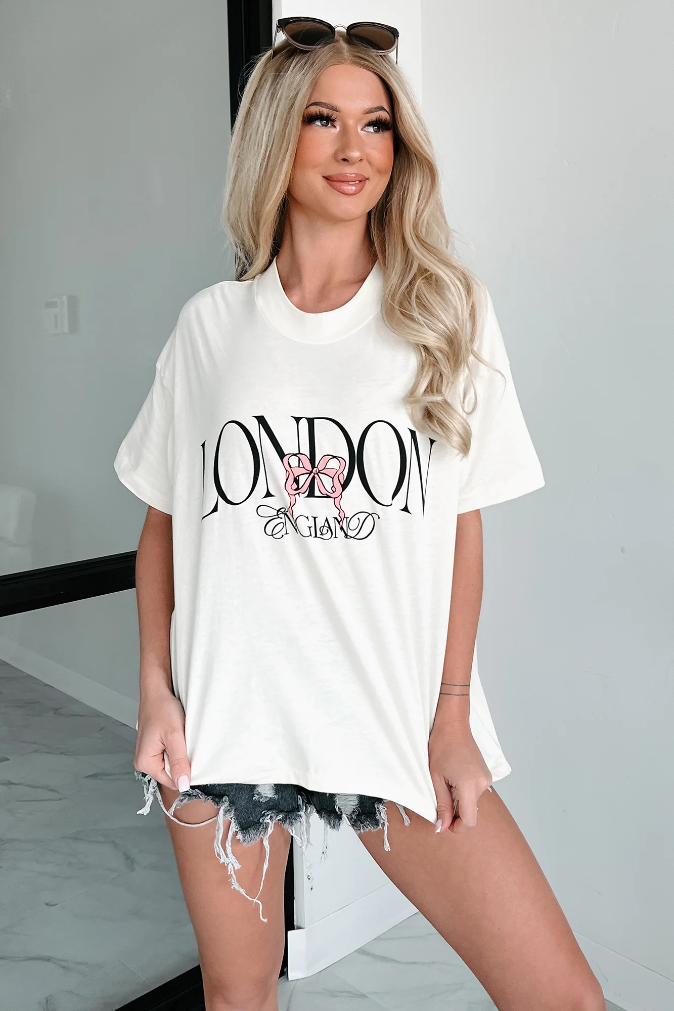 London Local Double-Sided Graphic T-Shirt (Ivory) - Image 7