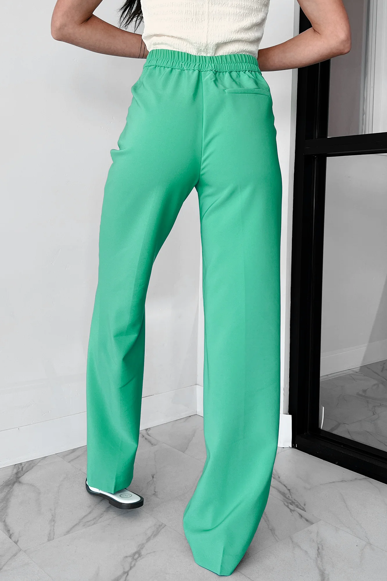 Pressure's On Straight Leg Dress Pants (Mint Green) - Image 3