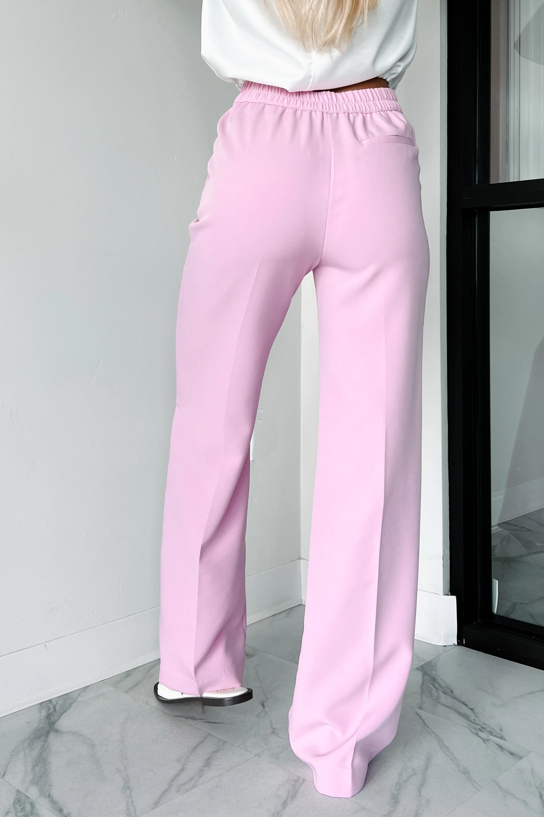 Pressure's On Straight Leg Dress Pants (Pink) - Image 4