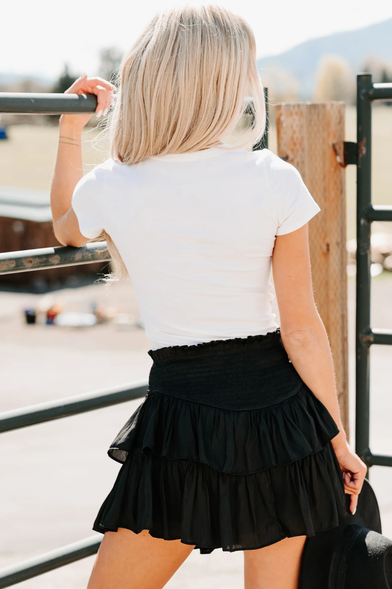 Rodeo Babe Graphic Crop Tee (Ivory) - Image 10