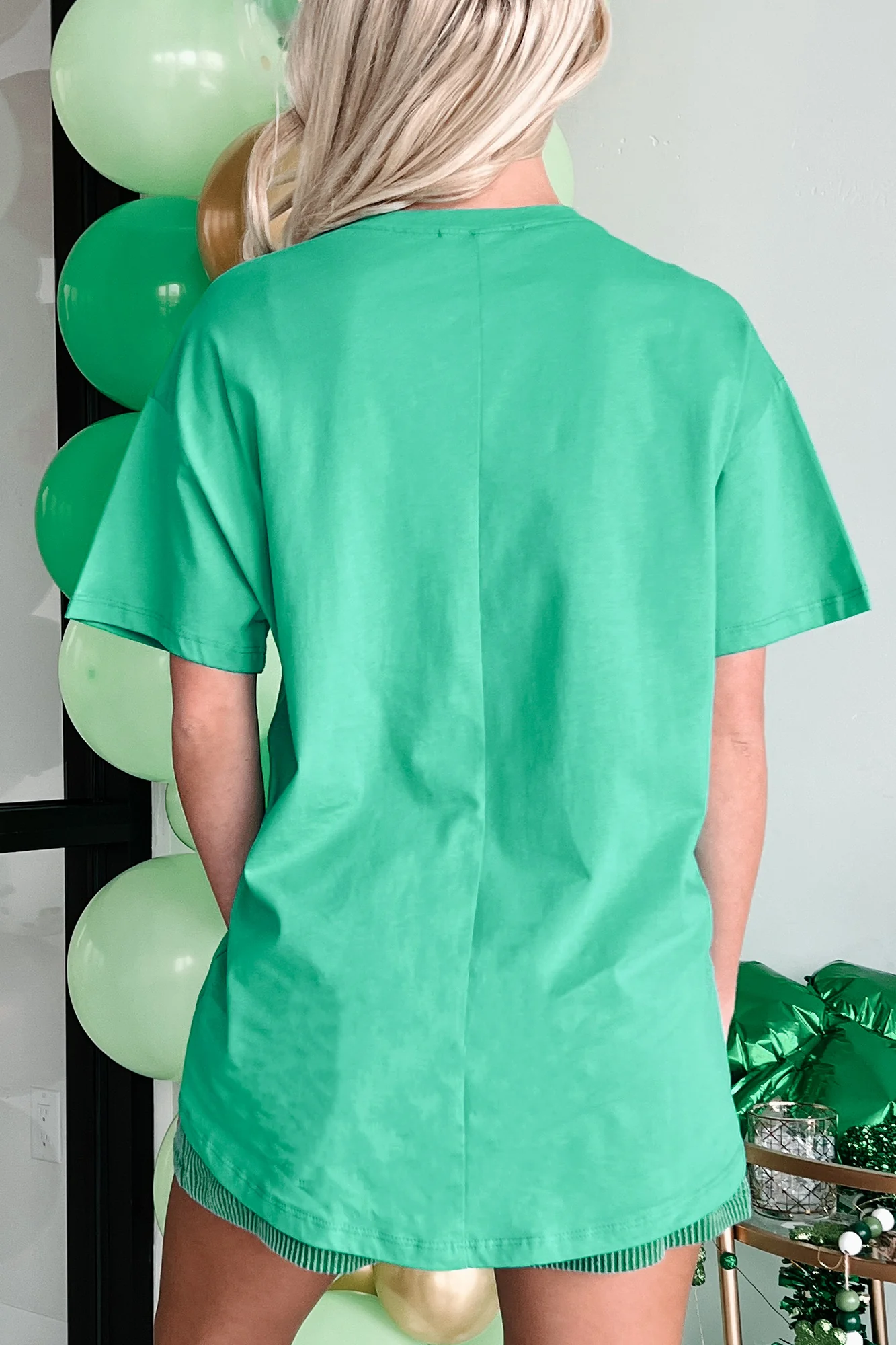 Tennessee Gal Oversized Graphic T-Shirt (Kelly Green) - Image 4