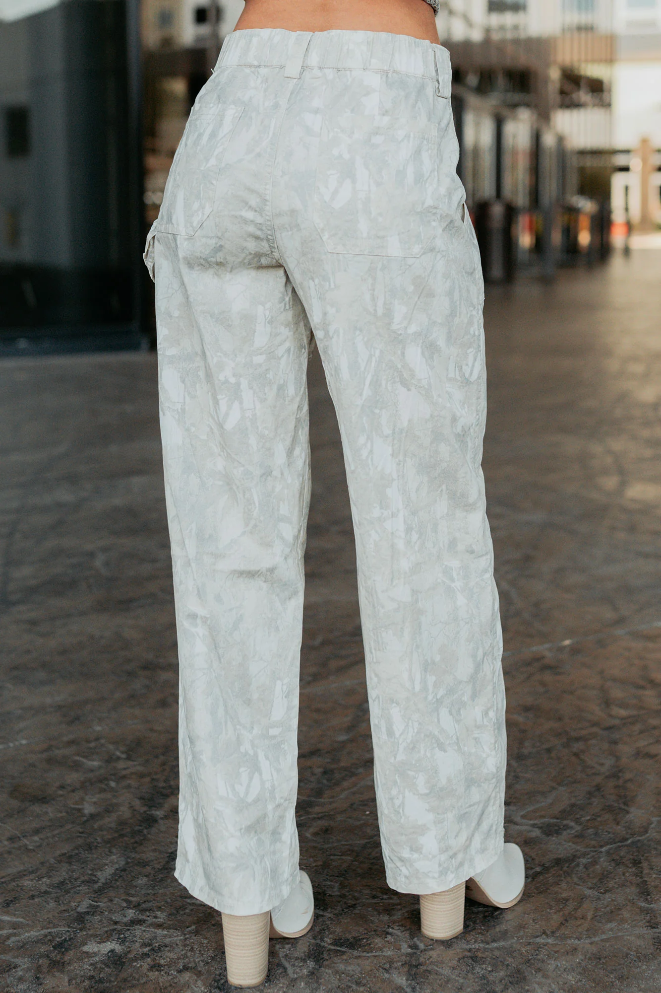 True Authority High Rise Wide Leg Pants (Camo) - Image 11