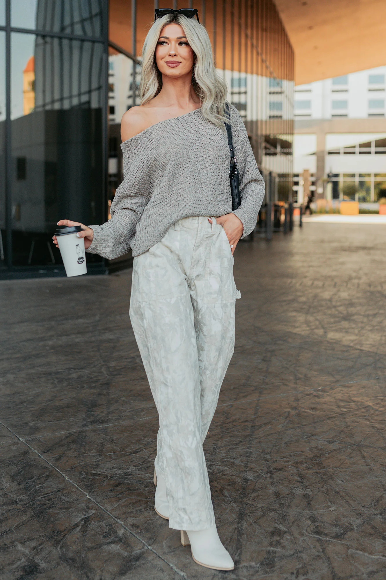 True Authority High Rise Wide Leg Pants (Camo) - Image 14